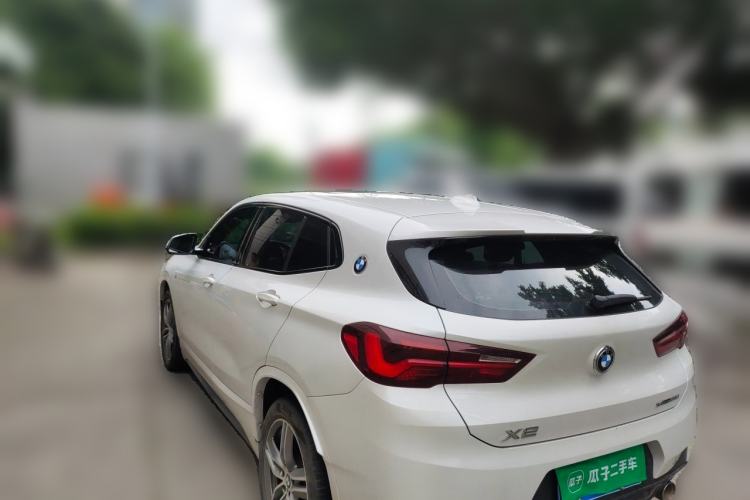 Used BMW X2 2020 sDrive25i Leading Model M Sport Package Rear Left 45 Deg