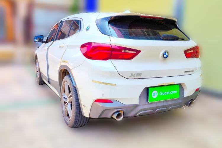 Used BMW X2 2020 sDrive25i Leading Model M Sport Package Rear Left 45 Deg