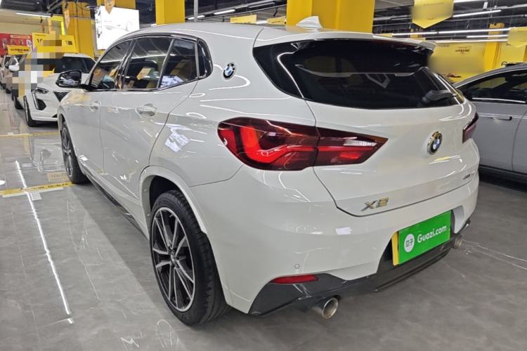 Used BMW X2 2020 sDrive25i Luxury Model with M Sport Package Rear Left 45 Deg
