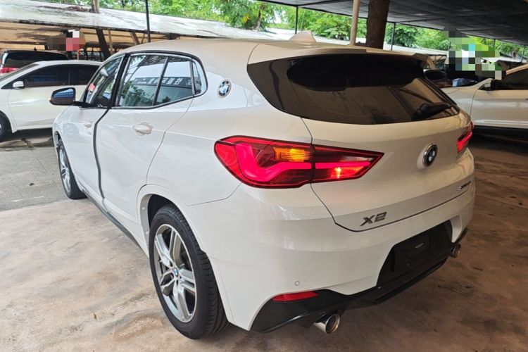 Used BMW X2 2020 sDrive25i Leading Model M Sport Package Rear Left 45 Deg