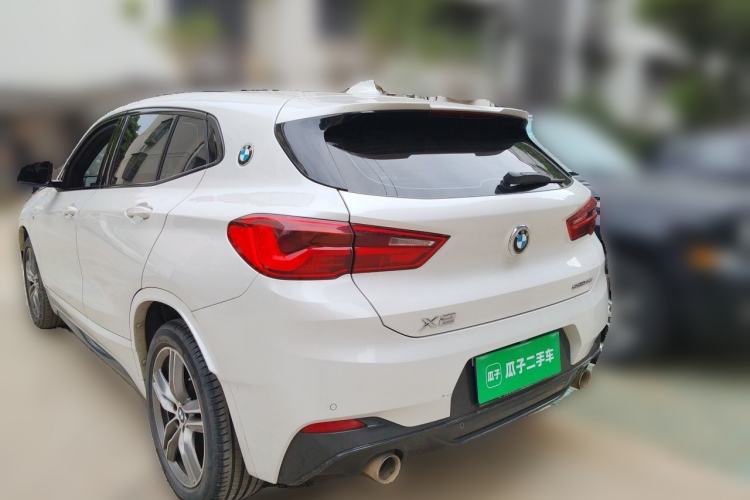 Used BMW X2 2020 sDrive25i Leading Model M Sport Package Rear Left 45 Deg