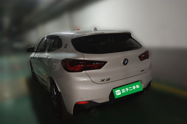 Used BMW X2 2020 sDrive25i Leading Model M Sport Package Rear Left 45 Deg