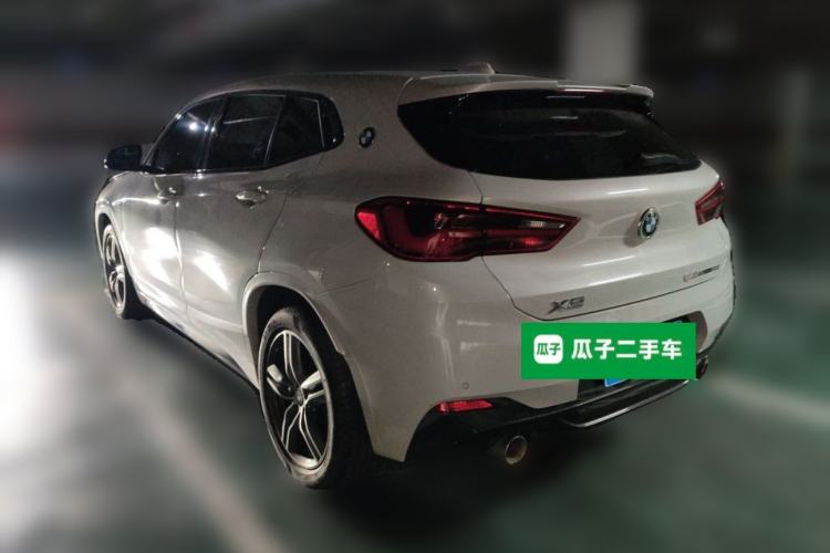 Used BMW X2 2020 sDrive25i Leading Model M Sport Package Rear Left 45 Deg