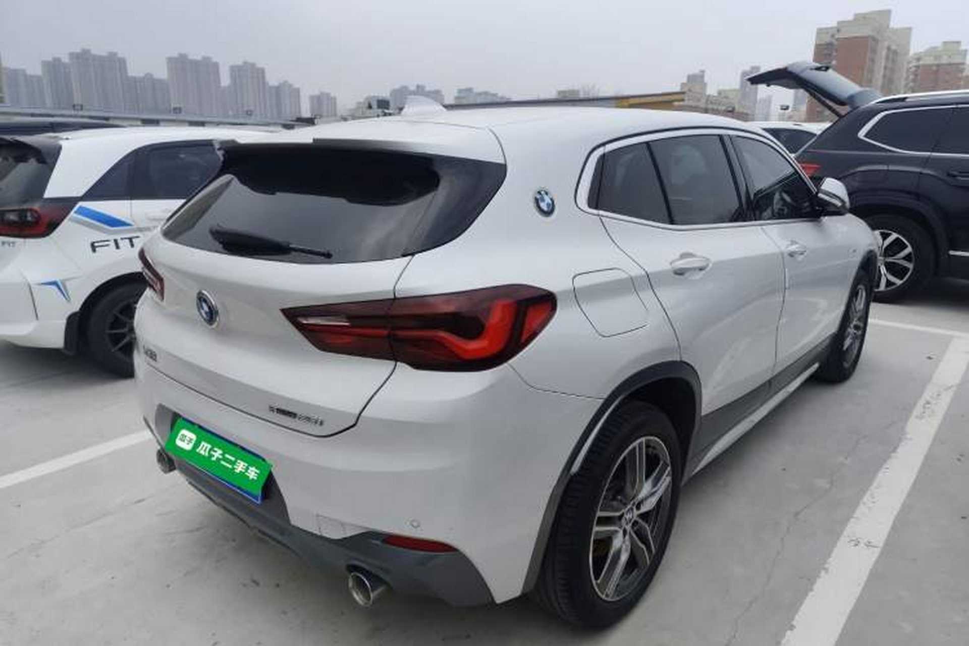 Used BMW X2 2020 sDrive25i Leading Model M Sport Package Rear Right 45 Deg