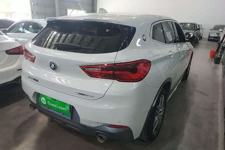 Used BMW X2 2020 sDrive25i Leading Model M Sport Package Rear Right 45 Deg