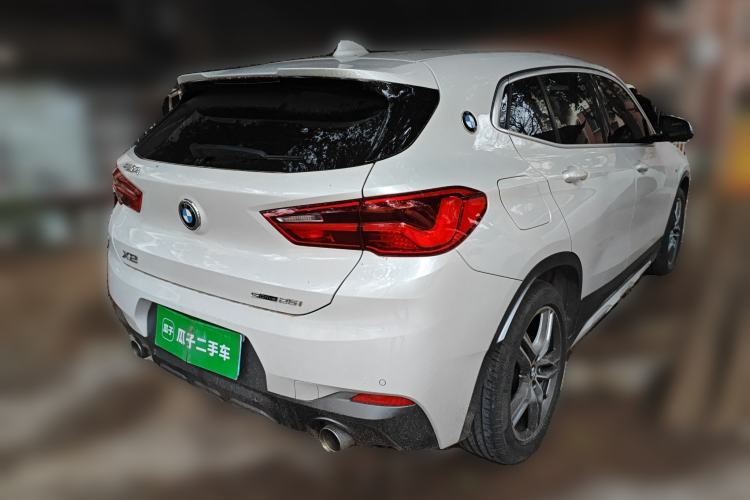 Used BMW X2 2020 sDrive25i Leading Model M Sport Package Rear Right 45 Deg