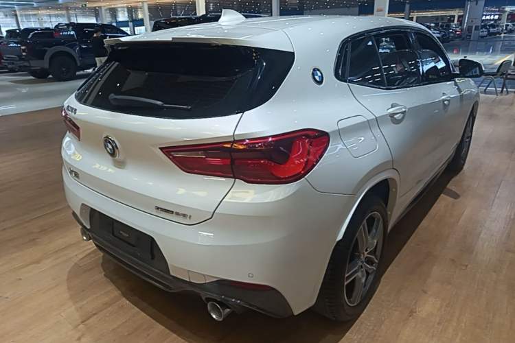 Used BMW X2 2020 sDrive25i Leading Model M Sport Package Rear Right 45 Deg
