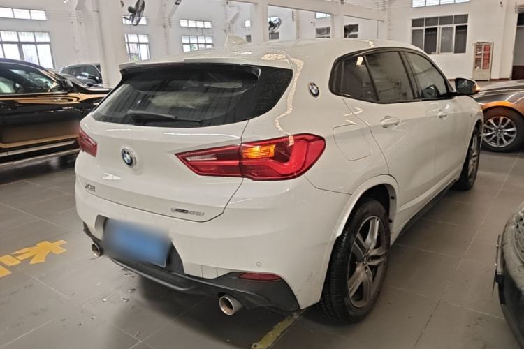Used BMW X2 2020 sDrive25i Leading Model M Sport Package Rear Right 45 Deg