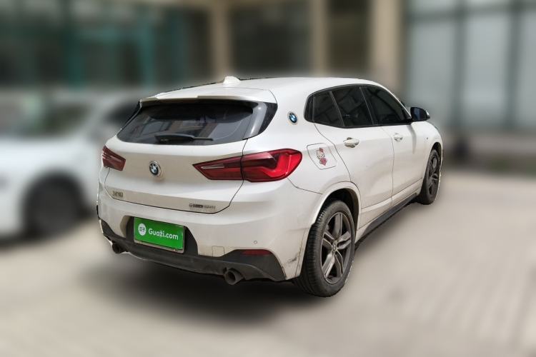Used BMW X2 2020 sDrive25i Leading Model M Sport Package Rear Right 45 Deg