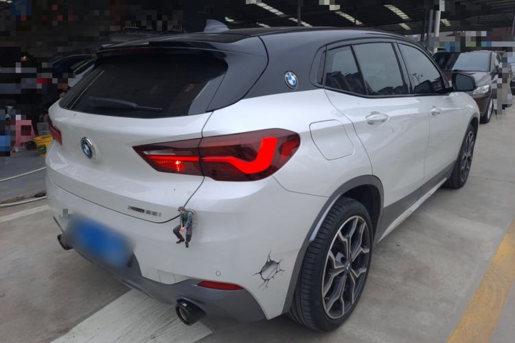 Used BMW X2 2020 xDrive25i M Sport Package Rear Right 45 Deg