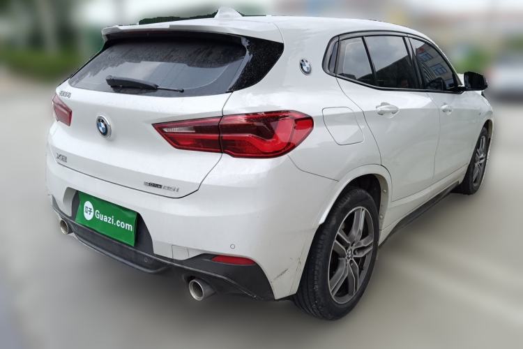 Used BMW X2 2020 sDrive25i Leading Model M Sport Package Rear Right 45 Deg