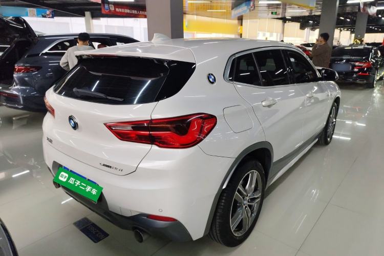 Used BMW X2 2020 sDrive25i Leading Model M Sport Package Rear Right 45 Deg