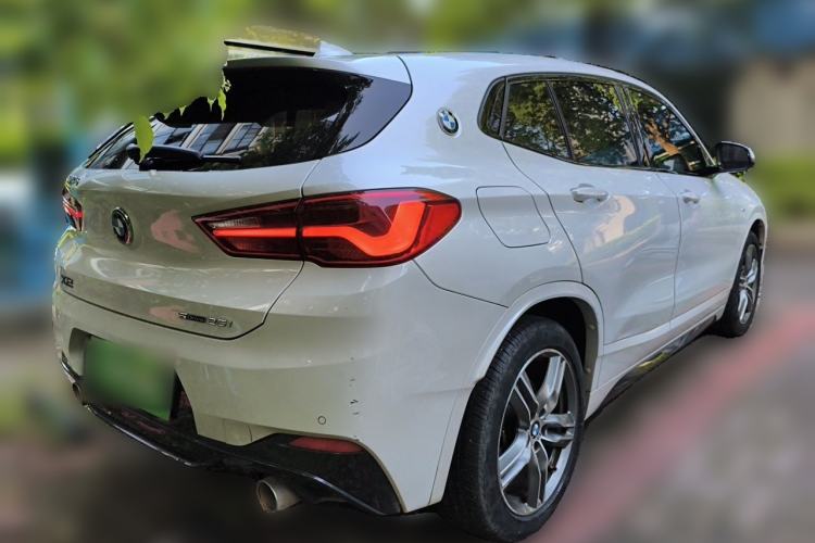 Used BMW X2 2020 sDrive25i Leading Model M Sport Package Rear Right 45 Deg