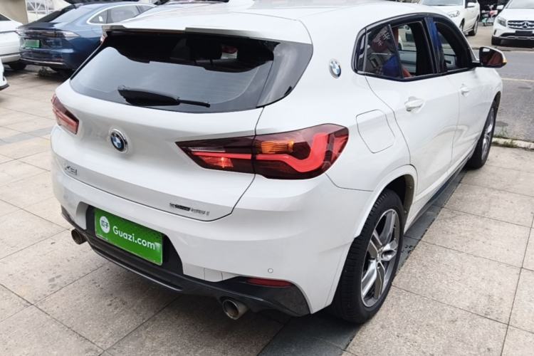 Used BMW X2 2020 sDrive25i Leading Model M Sport Package Rear Right 45 Deg