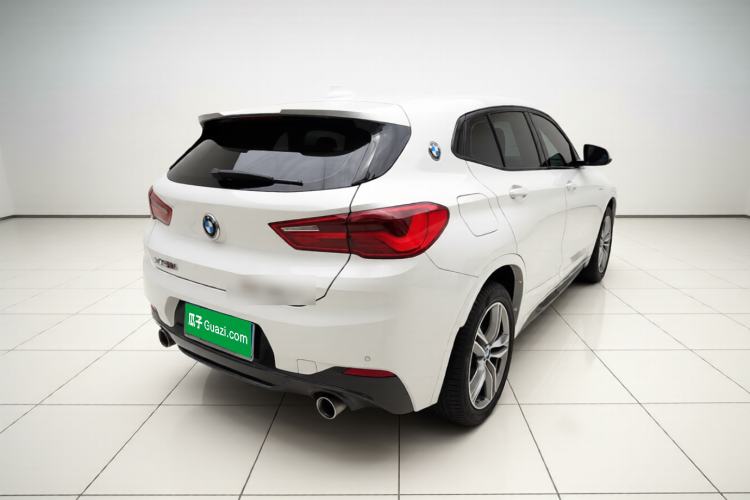 Used BMW X2 2020 sDrive25i Leading Model M Sport Package Rear Right 45 Deg