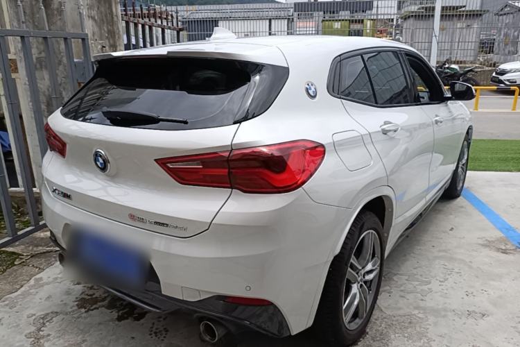 Used BMW X2 2020 sDrive25i Leading Model M Sport Package Rear Right 45 Deg