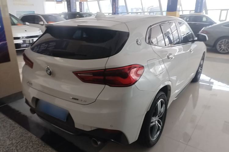Used BMW X2 2020 sDrive25i Leading Model M Sport Package Rear Right 45 Deg