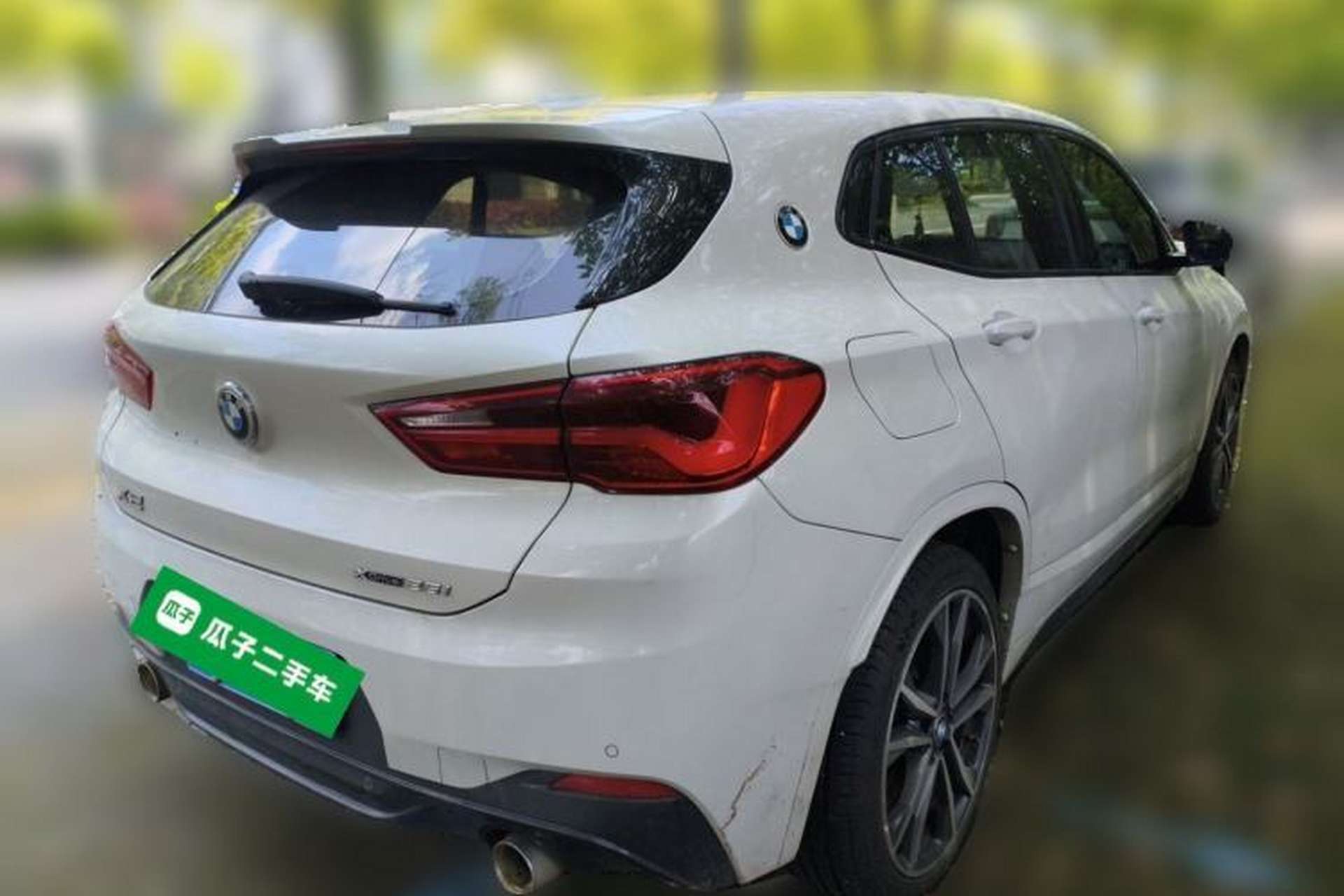 Used BMW X2 2020 xDrive25i M Sport Package Rear Right 45 Deg