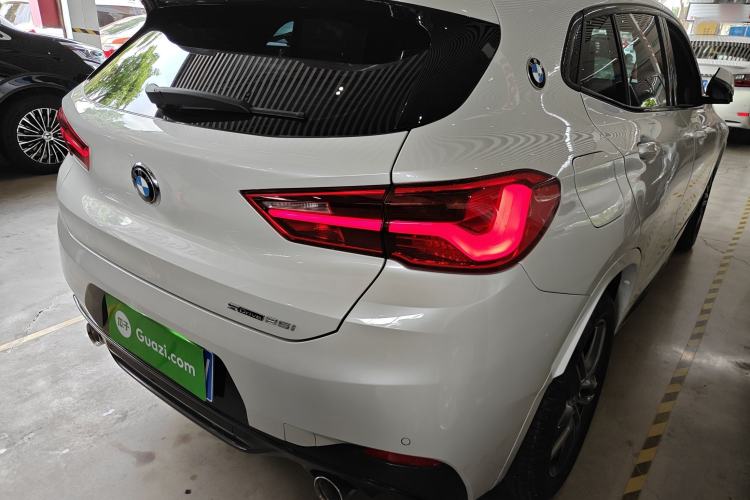 Used BMW X2 2020 sDrive25i Leading Model M Sport Package Rear Right 45 Deg