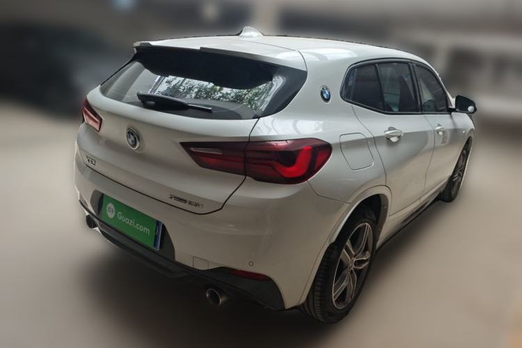 Used BMW X2 2020 sDrive25i Leading Model M Sport Package Rear Right 45 Deg