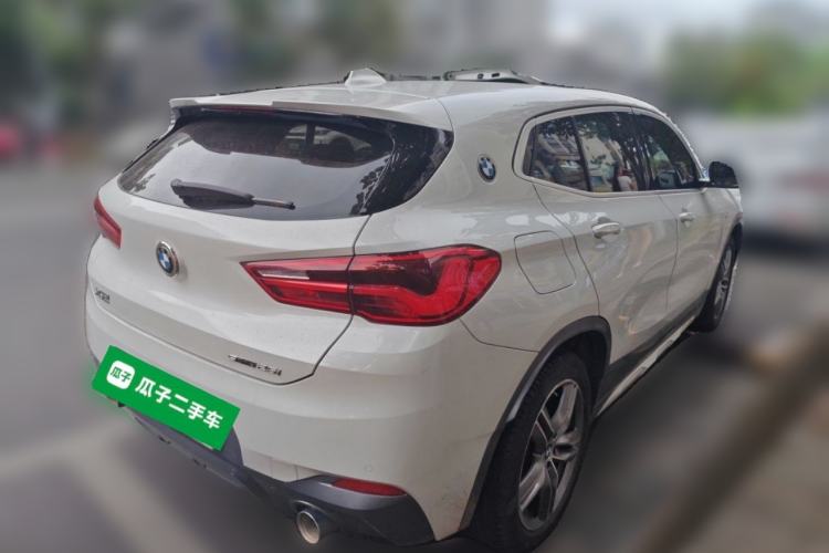 Used BMW X2 2020 sDrive25i Leading Model M Sport Package Rear Right 45 Deg