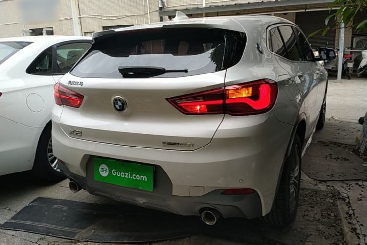 Used BMW X2 2020 sDrive25i Leading Model M Sport Package Rear Right 45 Deg