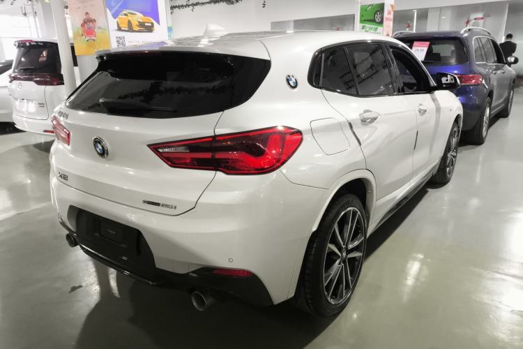 Used BMW X2 2020 sDrive25i Luxury Model with M Sport Package Rear Right 45 Deg