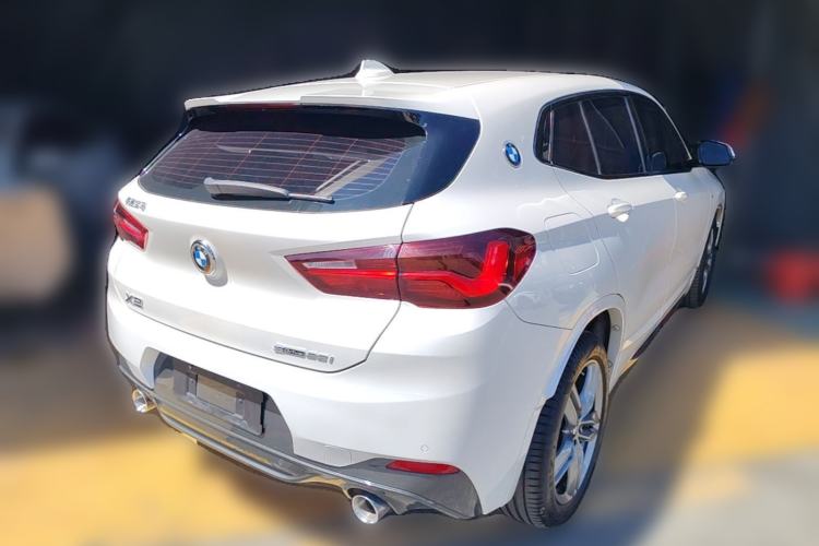 Used BMW X2 2020 sDrive25i Leading Model M Sport Package Rear Right 45 Deg