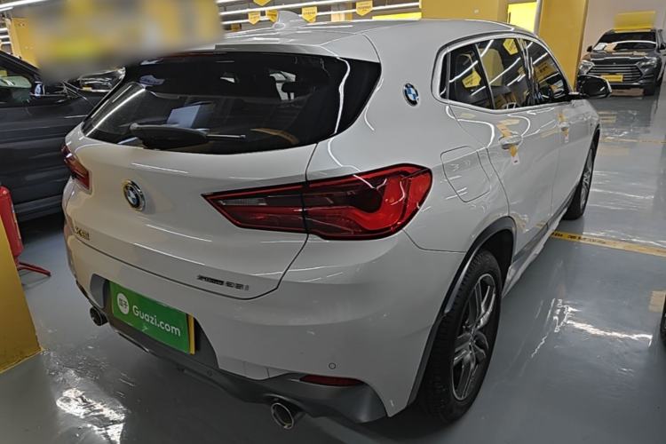 Used BMW X2 2020 sDrive25i Leading Model M Sport Package Rear Right 45 Deg