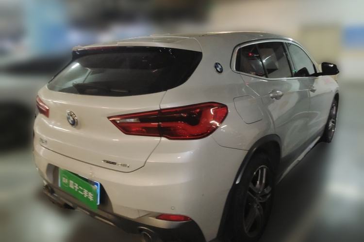 Used BMW X2 2020 sDrive25i Leading Model M Sport Package Rear Right 45 Deg