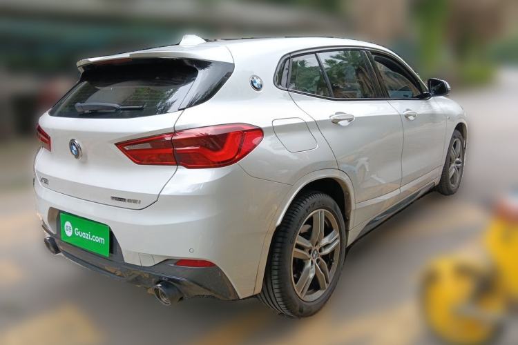 Used BMW X2 2020 sDrive25i Leading Model M Sport Package Rear Right 45 Deg