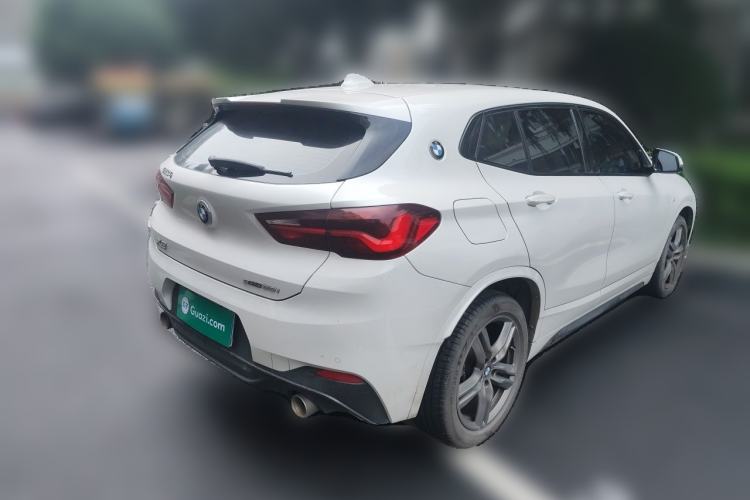 Used BMW X2 2020 sDrive25i Leading Model M Sport Package Rear Right 45 Deg