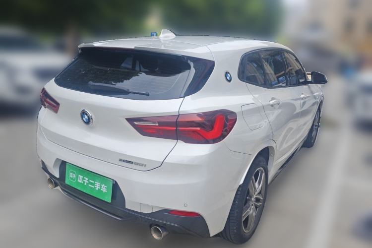 Used BMW X2 2020 sDrive25i Leading Model M Sport Package Rear Right 45 Deg