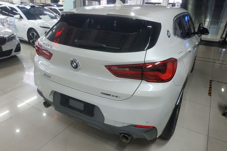 Used BMW X2 2020 sDrive25i Luxury M Sport Package Rear Right 45 Deg