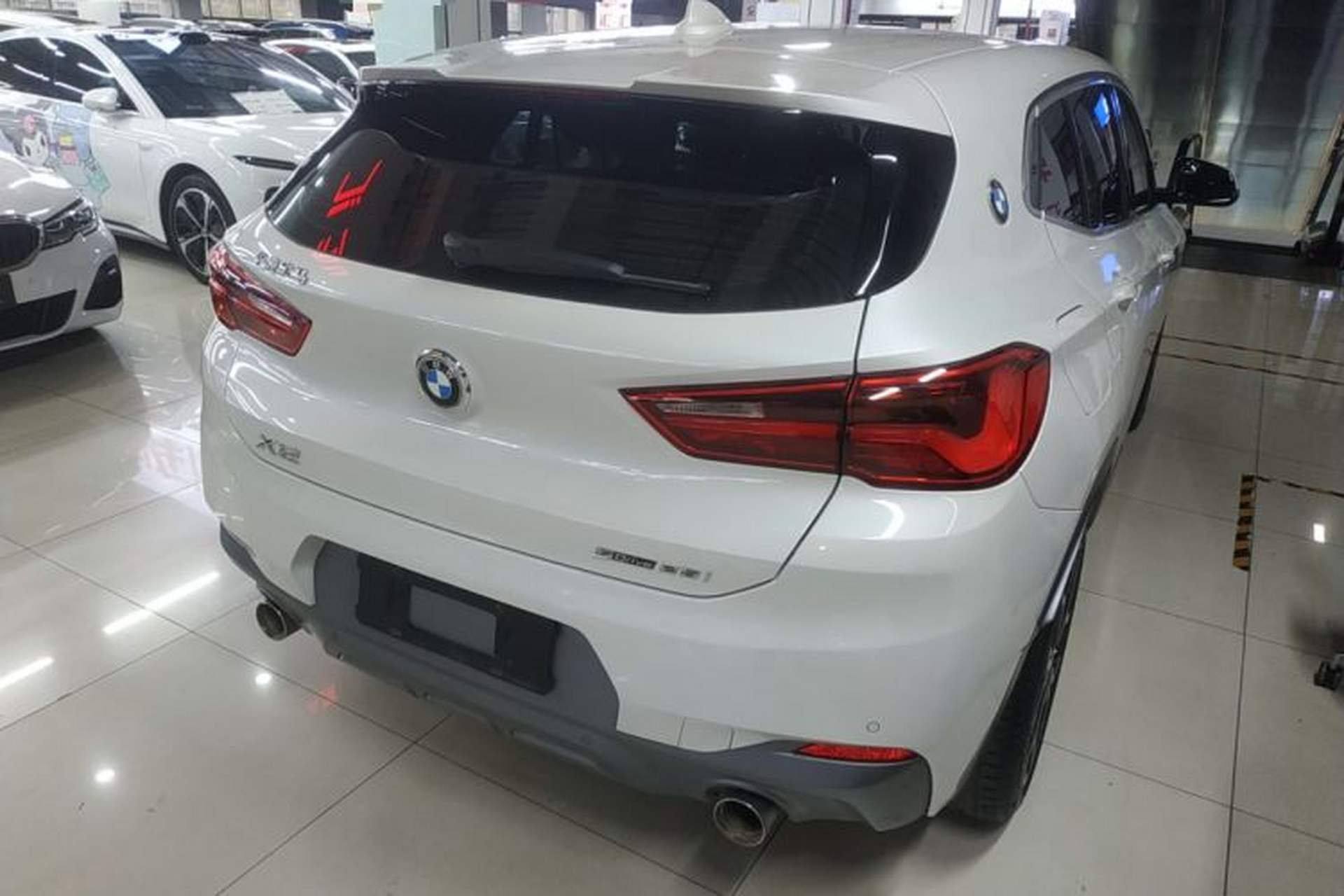 Used BMW X2 2020 sDrive25i Luxury M Sport Package Rear Right 45 Deg