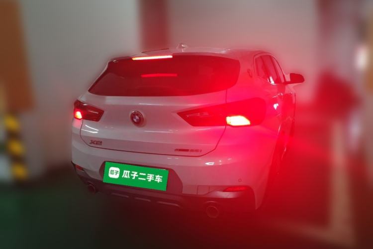 Used BMW X2 2020 sDrive25i Leading Model M Sport Package Rear Right 45 Deg