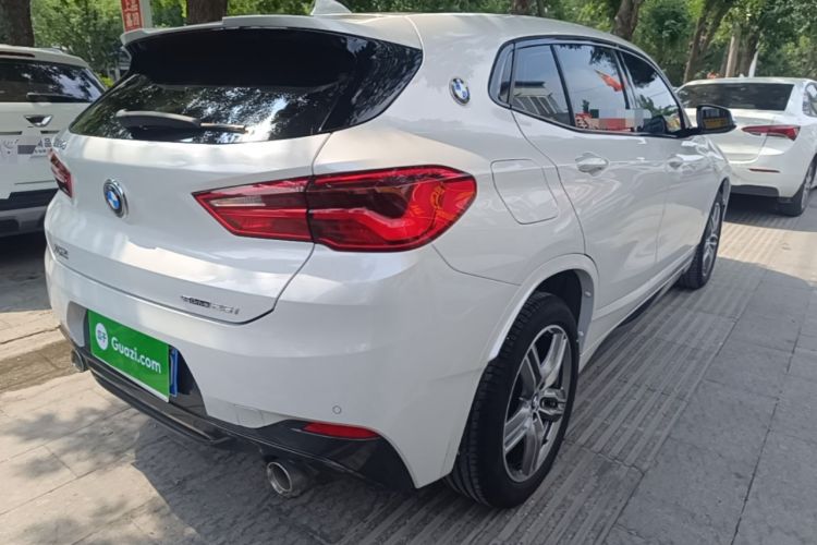 Used BMW X2 2020 sDrive25i Leading Model M Sport Package Rear Right 45 Deg