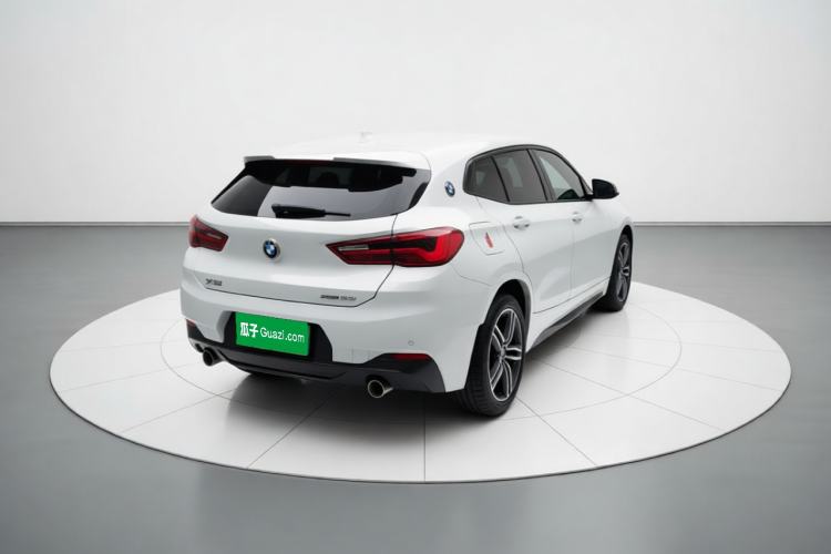Used BMW X2 2020 sDrive25i Leading Model M Sport Package Rear Right 45 Deg