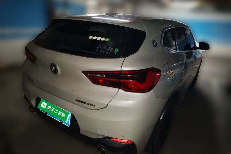 Used BMW X2 2020 sDrive20i M Sport Package Rear Right 45 Deg