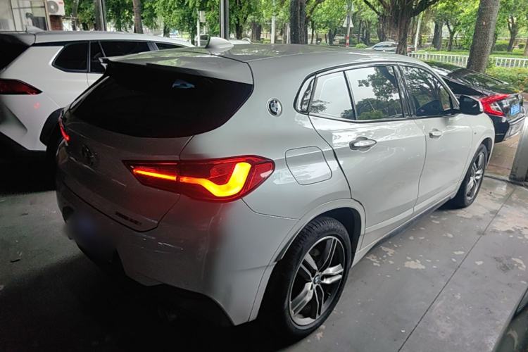 Used BMW X2 2020 sDrive25i Leading Model M Sport Package Rear Right 45 Deg
