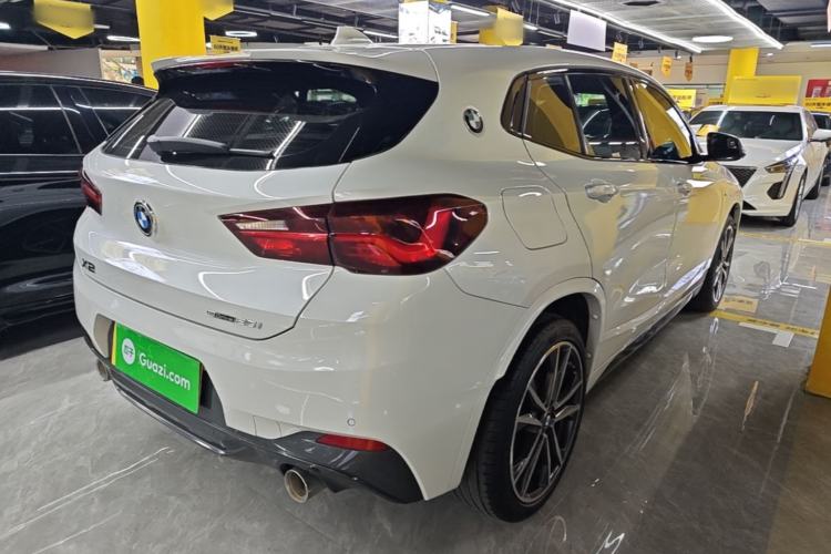 Used BMW X2 2020 sDrive25i Luxury Model with M Sport Package Rear Right 45 Deg