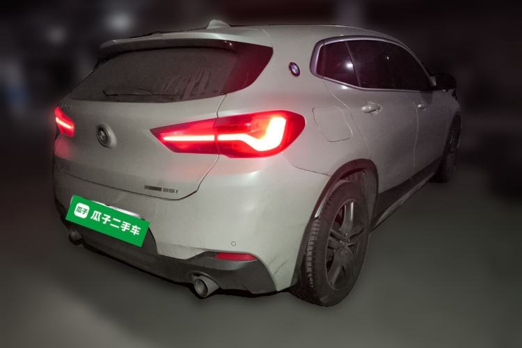 Used BMW X2 2020 sDrive25i Leading Model M Sport Package Rear Right 45 Deg