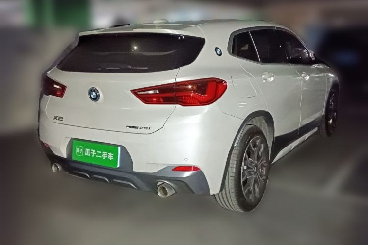 Used BMW X2 2020 sDrive25i Luxury M Sport Package Rear Right 45 Deg