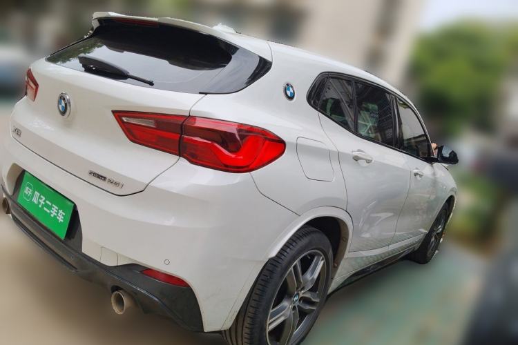 Used BMW X2 2020 sDrive25i Leading Model M Sport Package Rear Right 45 Deg