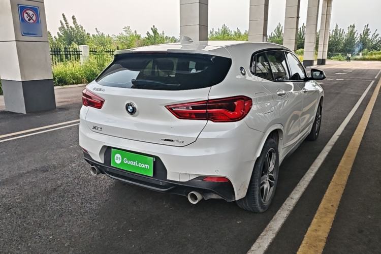 Used BMW X2 2020 sDrive25i Leading Model M Sport Package Rear Right 45 Deg