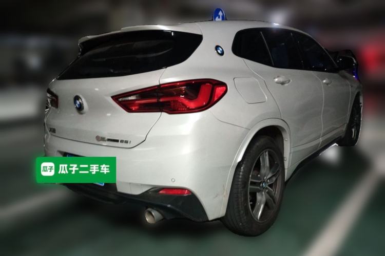 Used BMW X2 2020 sDrive25i Leading Model M Sport Package Rear Right 45 Deg