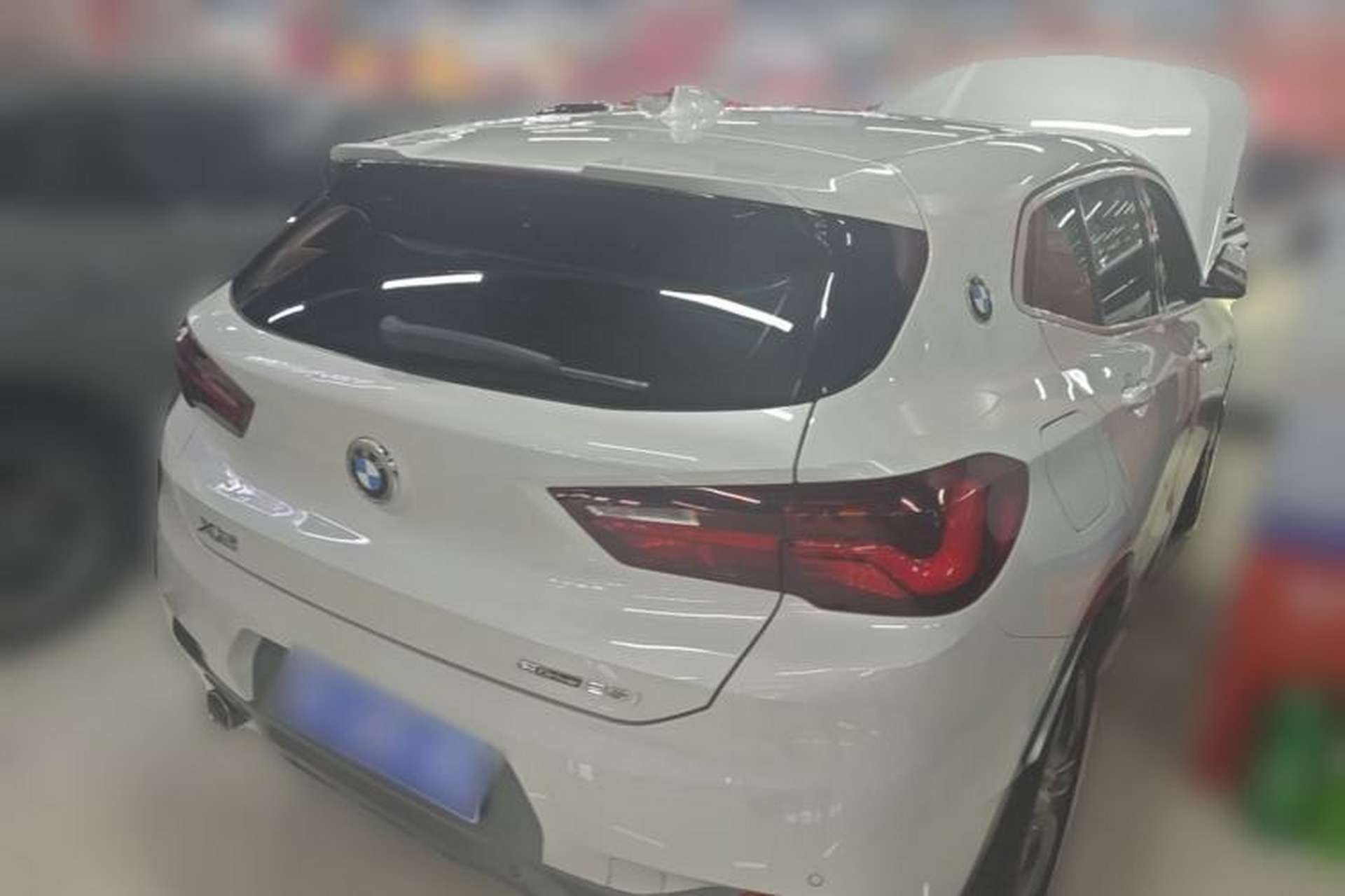 Used BMW X2 2020 sDrive25i Leading Model M Sport Package Rear Right 45 Deg