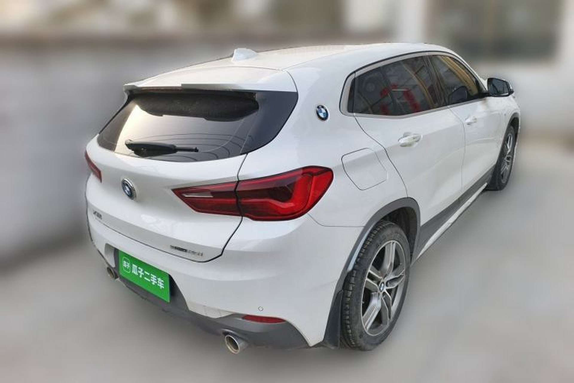 Used BMW X2 2020 sDrive25i Leading Model M Sport Package Rear Right 45 Deg