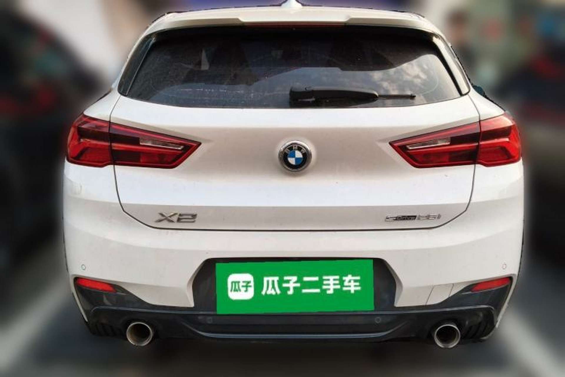 Used BMW X2 2020 sDrive25i Luxury Model with M Sport Package Rear