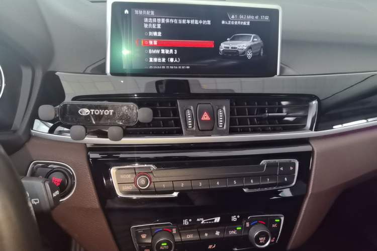 Used BMW X2 2020 sDrive20i M Sport Package Audio And AC Panel